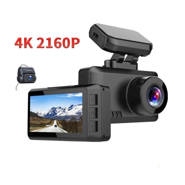 30FPS 4K Built-in GPS Dashcam