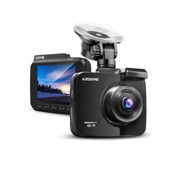 Portable 4K 2160P Dual Lens Dashcam with G-Sensor