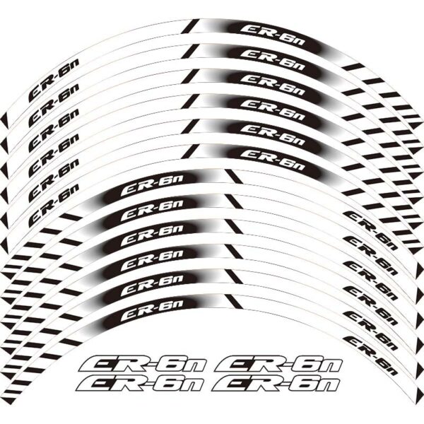 Motorcycle Wheel Stripe Sticker - Image 4