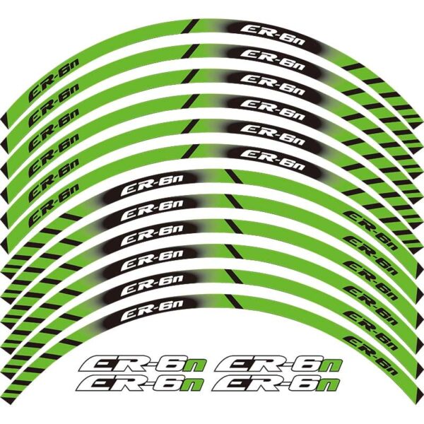 Motorcycle Wheel Stripe Sticker - Image 2