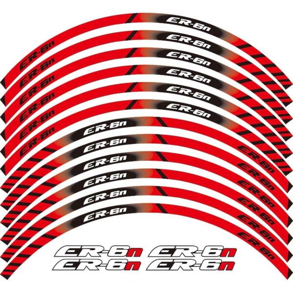 Motorcycle Wheel Stripe Sticker - Image 3