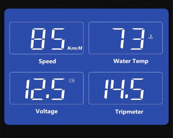 Compact Car OBD2 Windshield Projector - Image 4