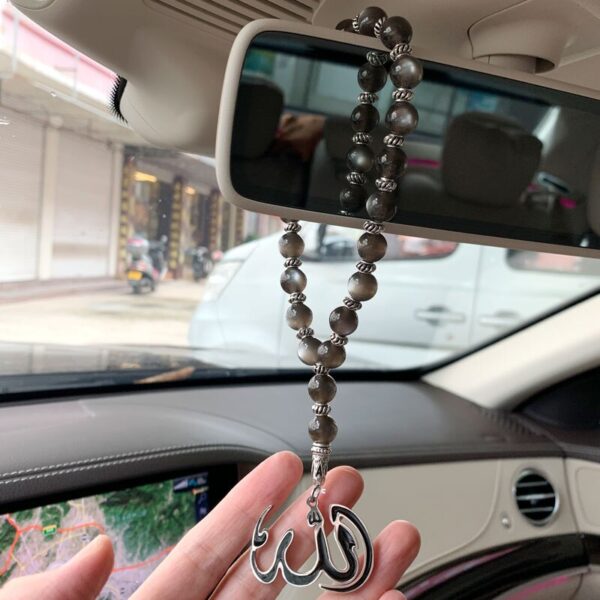 Islamic Black Beads Car Hanging